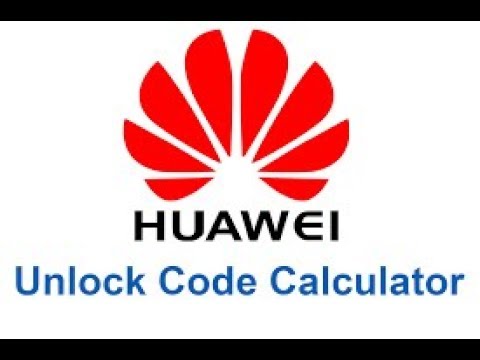 huawei unlock code